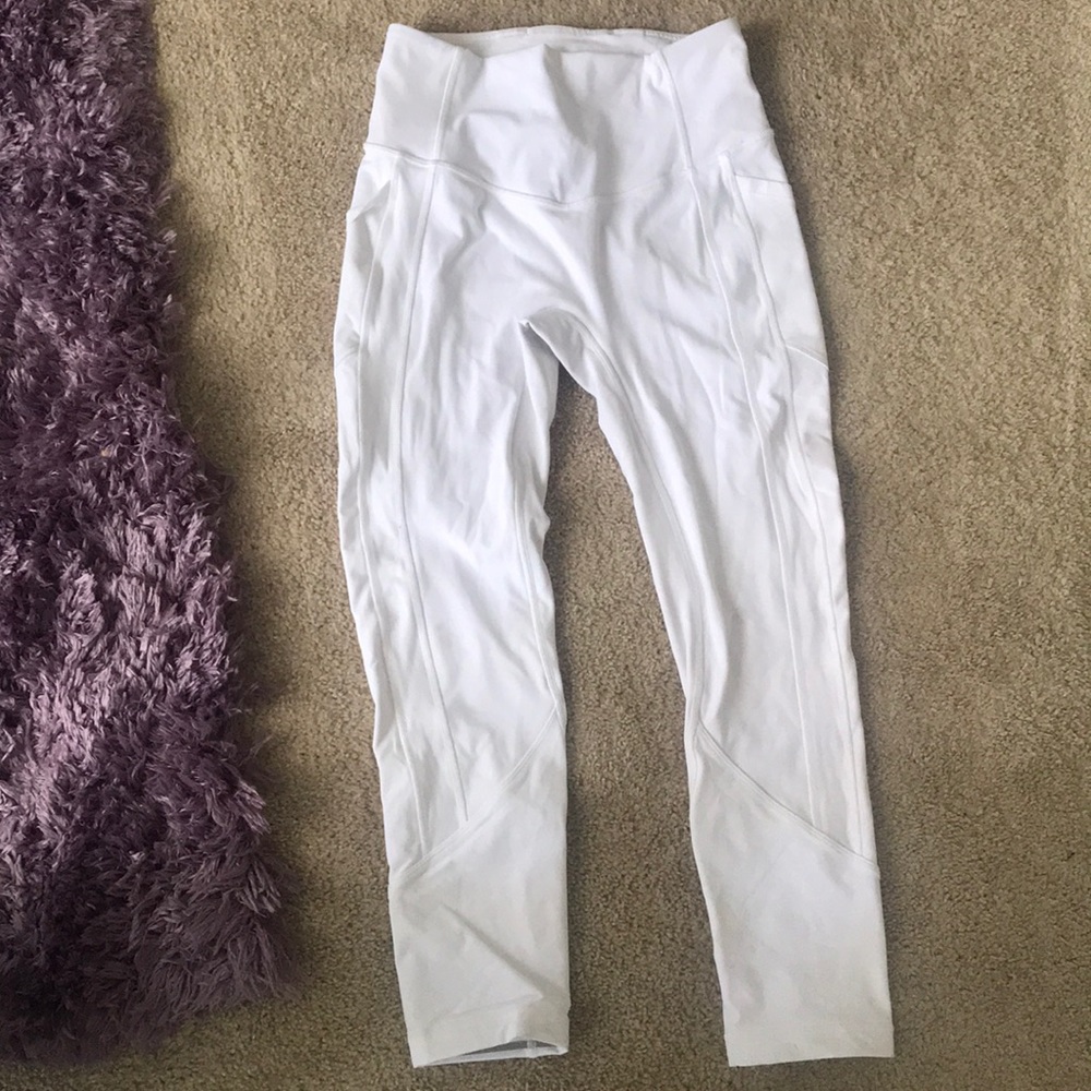 Lululemon White Leggings